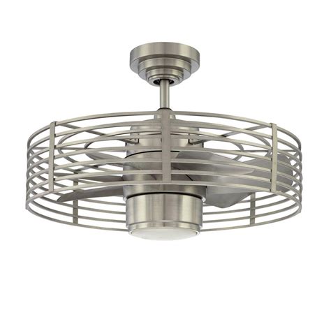 caged ceiling fan home depot|cage ceiling fan without lights.